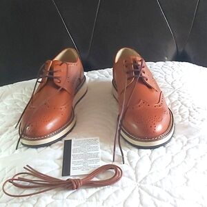 Brand new Nespresso camel  shoes 38